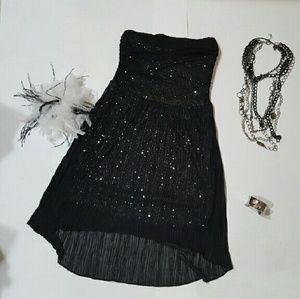 Express Strapless dress